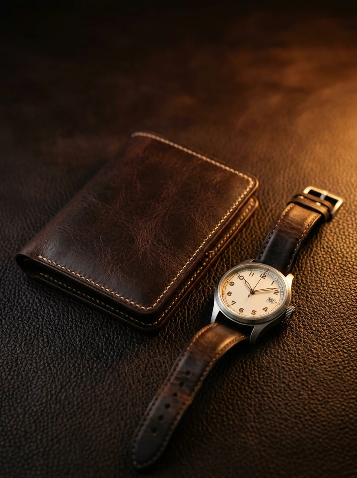 Whisk AI (whisk-ai.co) prompt example: Luxury Product Still Life Campaign