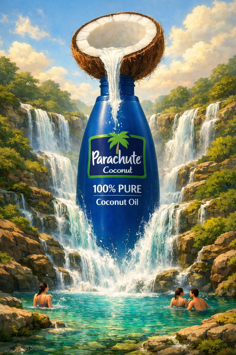 Whisk AI (whisk-ai.co) prompt example: Ingredient landscape product campaign