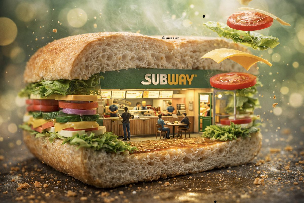 Whisk AI (whisk-ai.co) prompt example: Brand world inside an iconic object