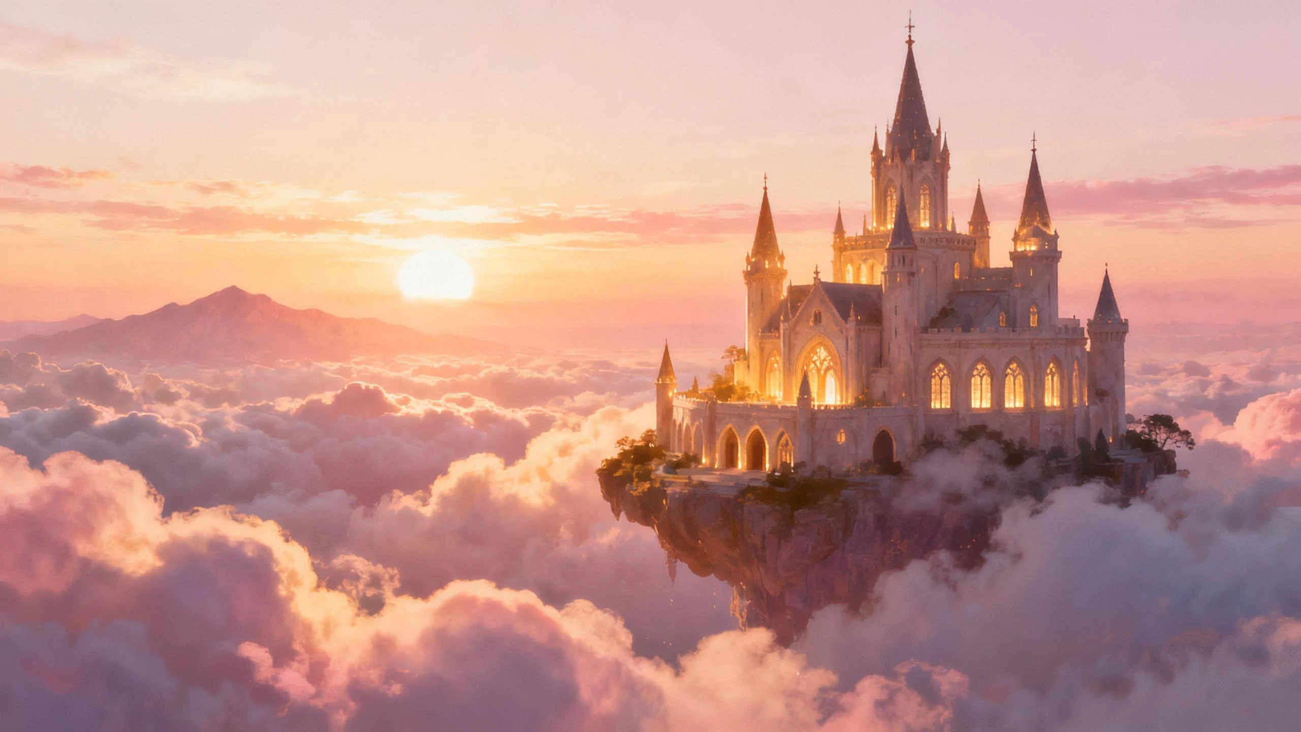 Fantasy Landscape - AI generated landscape by Whisk AI